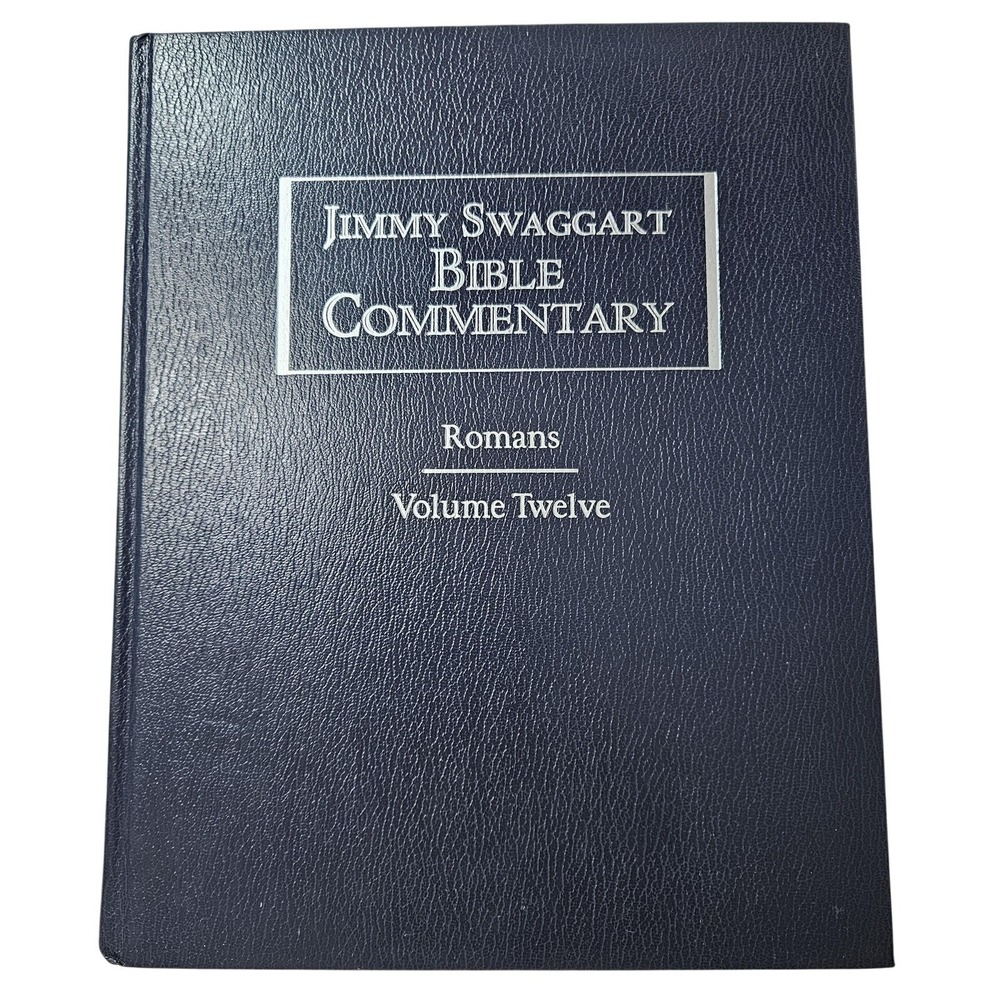 Jimmy Swaggart Bible Commentary Romans Volume Twelve Navy Hardcover‎ 1998 Study